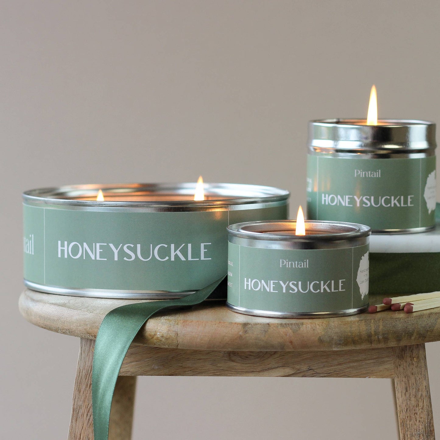 Honeysuckle Pintail Paint Pot Candle