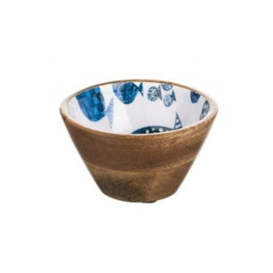 Barrier Reef Mango Wood Nibble Bowl
