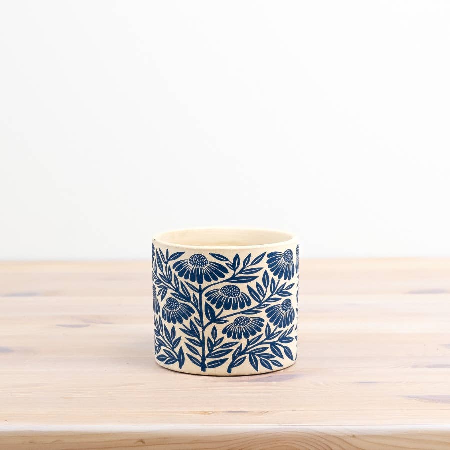Small Flower Design Small Planter