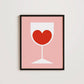 Wine & Love - Print: A4