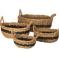 Bulrush Set Of Four Oval Baskets