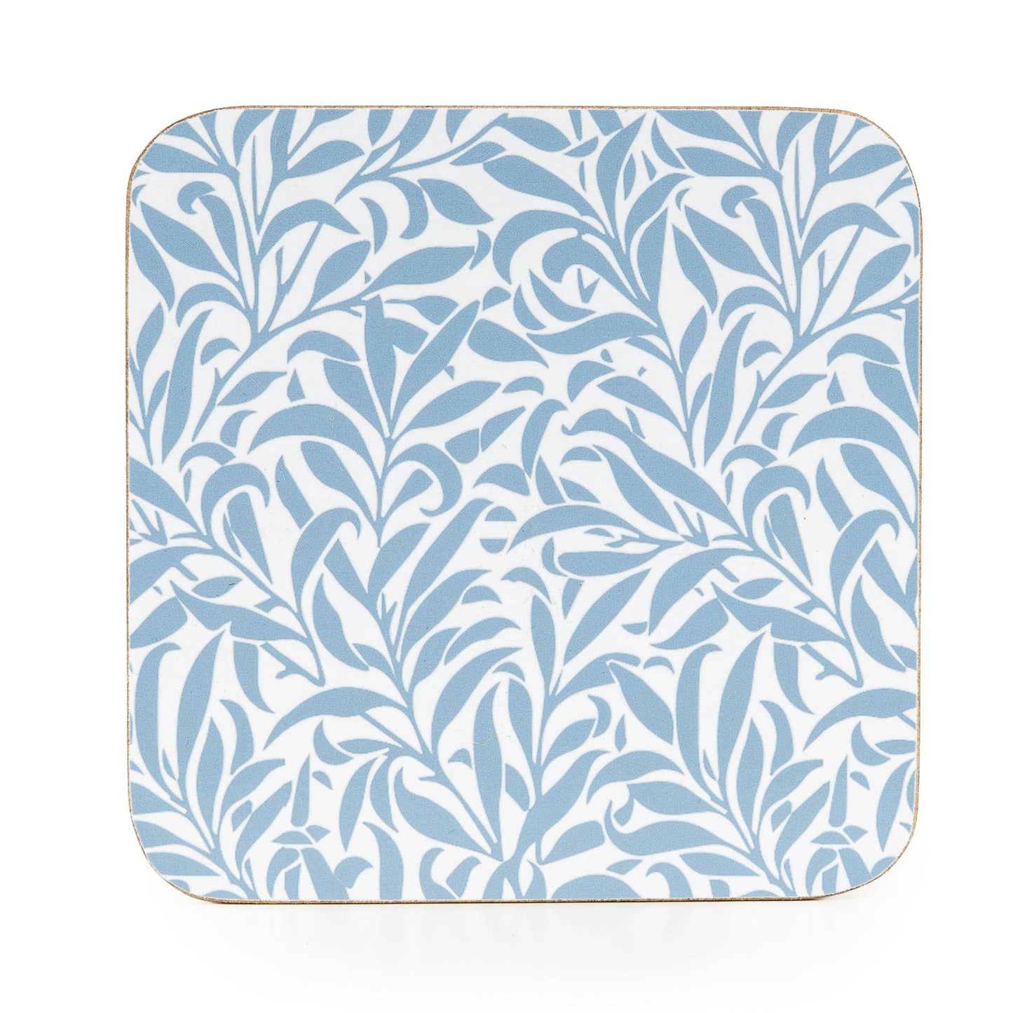 Jeff Banks Set of 4 Leafy Trellis Blue Coasters