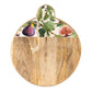 Handcrafted Fig Patterned  Mango Wood chopping Board