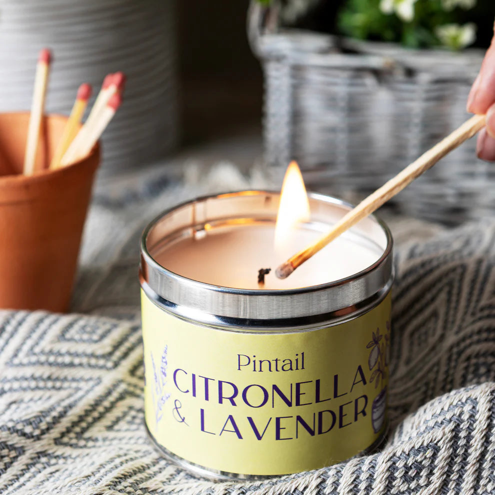 Citronella & Lavender Pintail Medium Candle