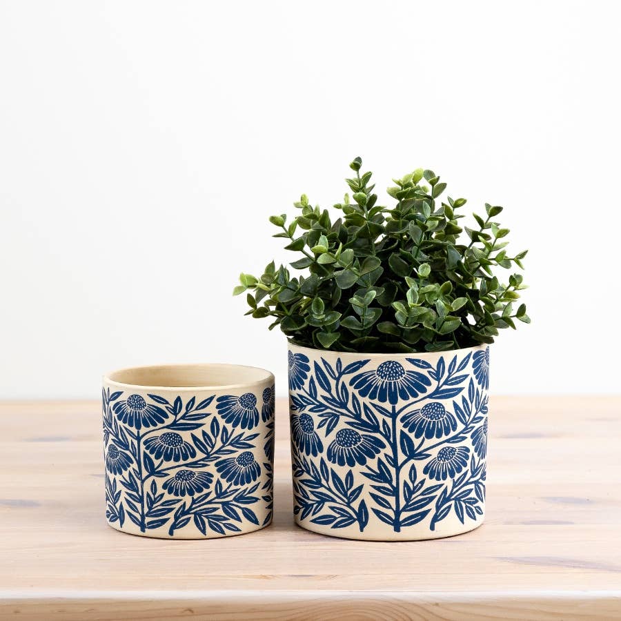Small Flower Design Small Planter
