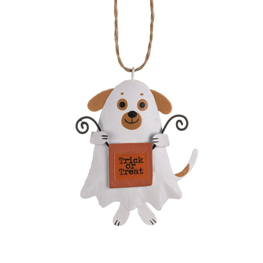 Hanging Halloween Trick Or Treat Dog