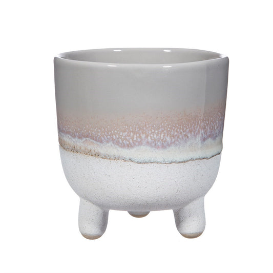 Mojave Glaze Grey Large Planter