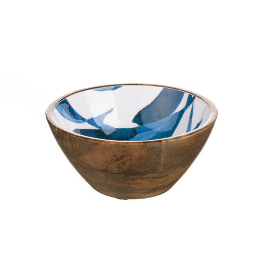 Ocean Fish Mango Wood Dip Bowl