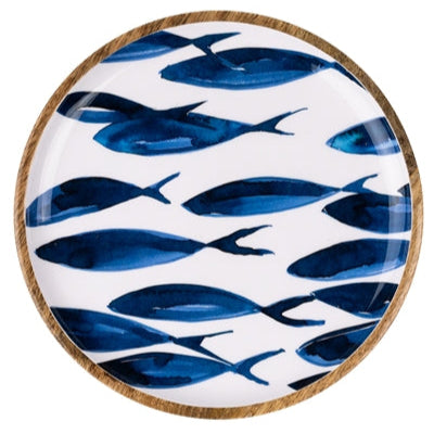 Ocean Fish Mango Wood Platter