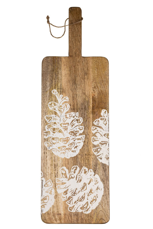Christmas Pinecone Serving Board