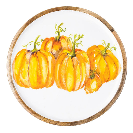 Pumpkin Patch Mango Wood Platter