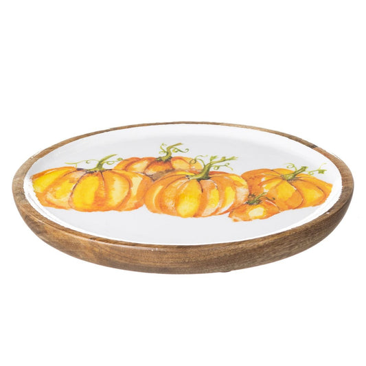Pumpkin Patch Mango Wood Platter
