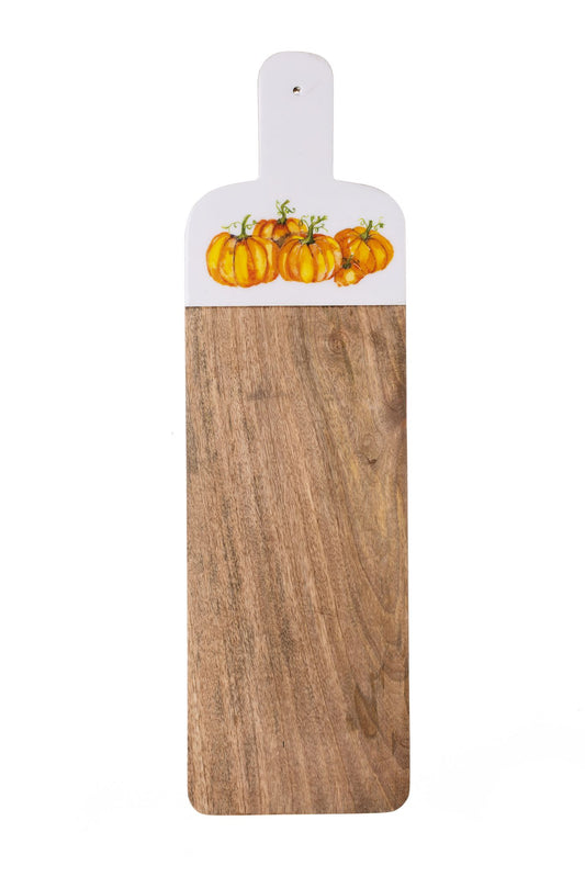 Pumpkin Patch Mango Wood Serving Platter