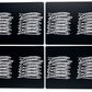 Black Sardine Placemats