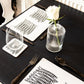 White Sardine Placemats